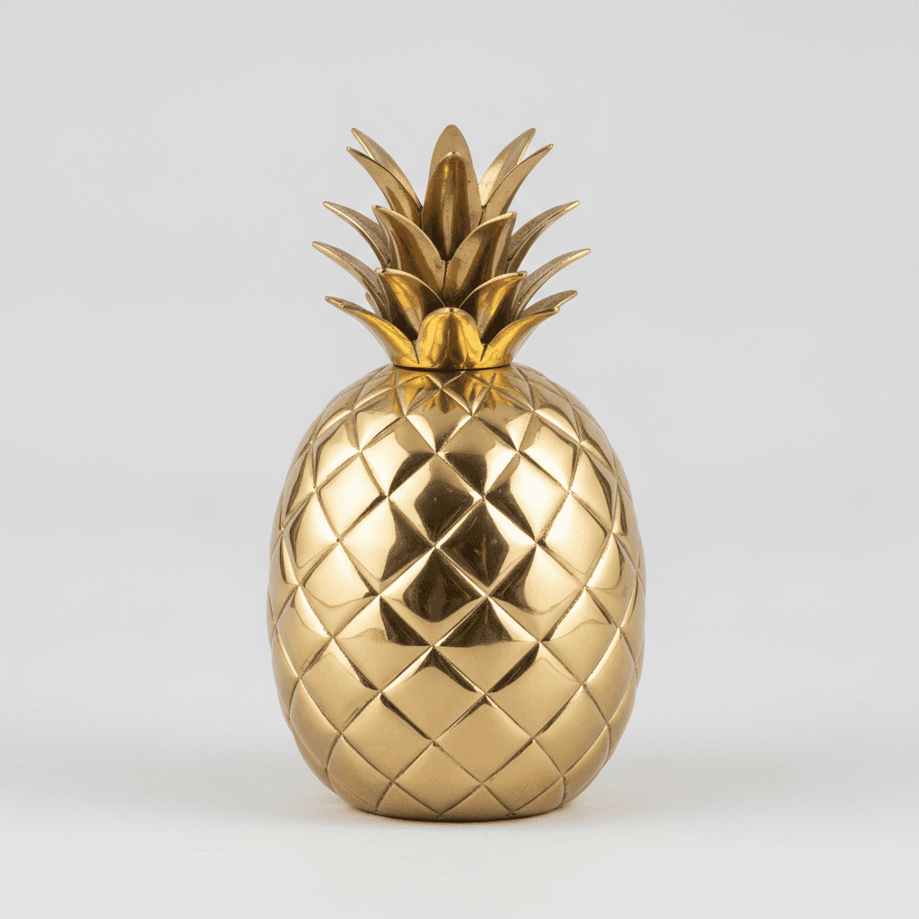 Brass Pineapple Decorative Object