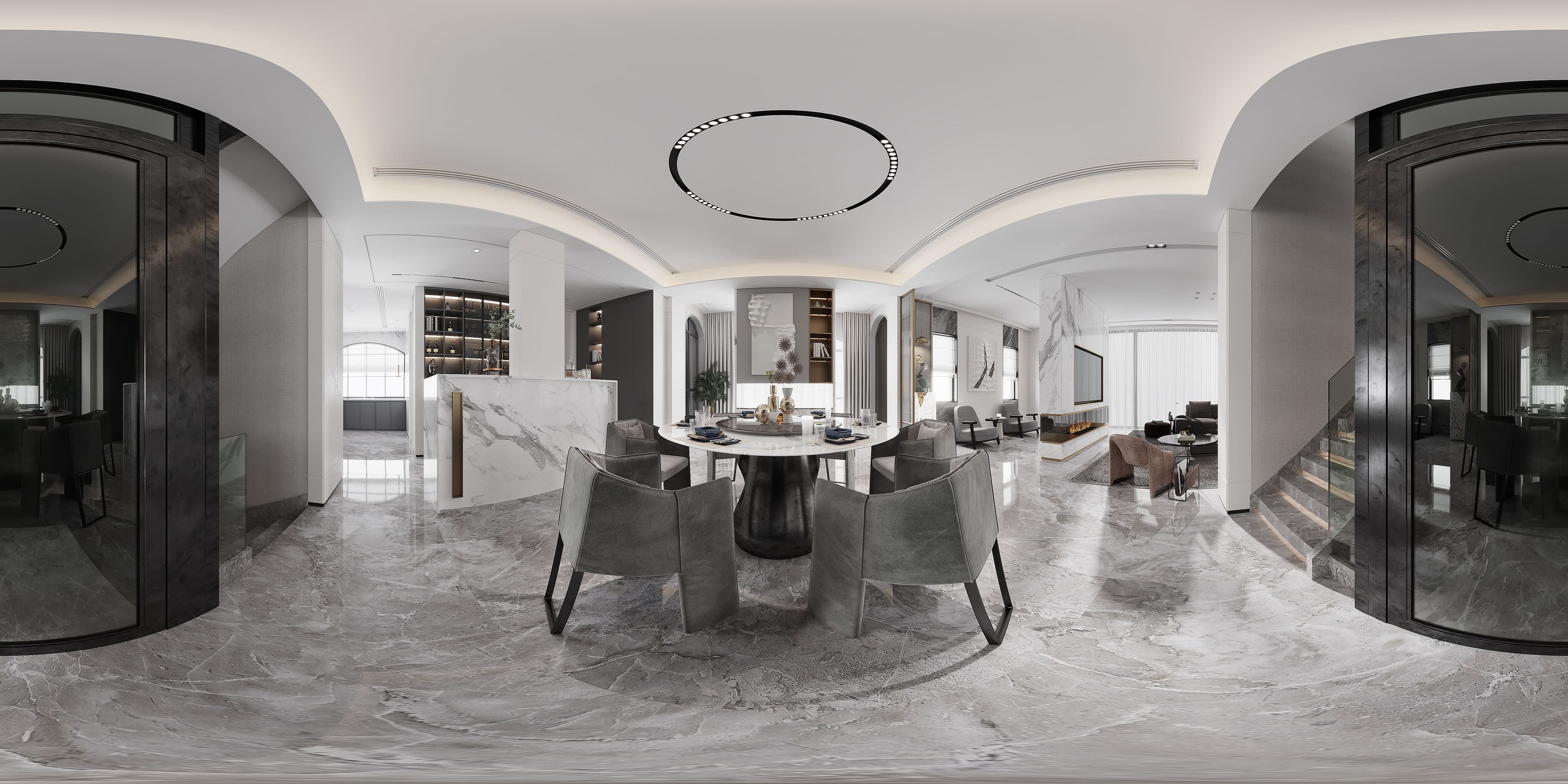 Grand Marble Luxury Dining Hall