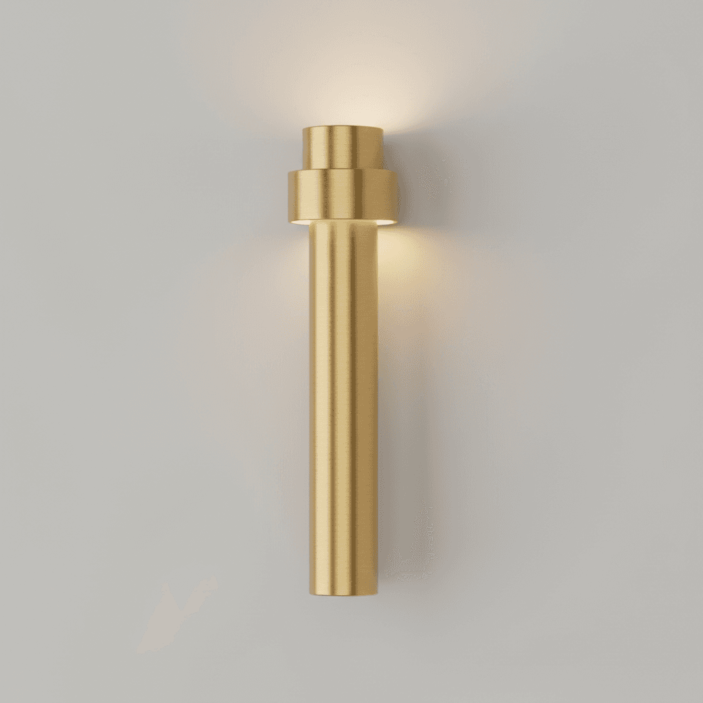 Brass Metal Wall Sconce